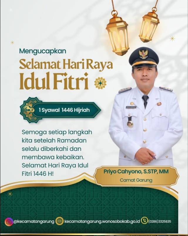 Selamat Hari Raya Idul Fitri 1446 H.